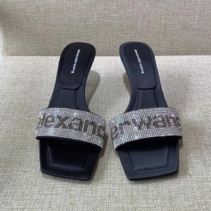 Crystal studded heels- “dupe”